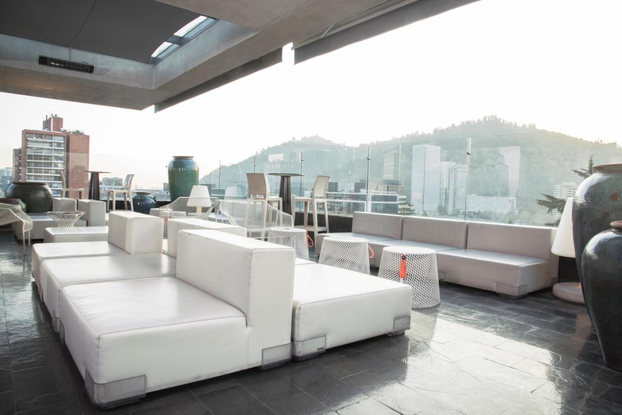 Solace Hotel Santiago de Chile Eksteriør billede The Sky Bar